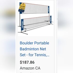 Boulder Insta Ner Portable Sports Net
